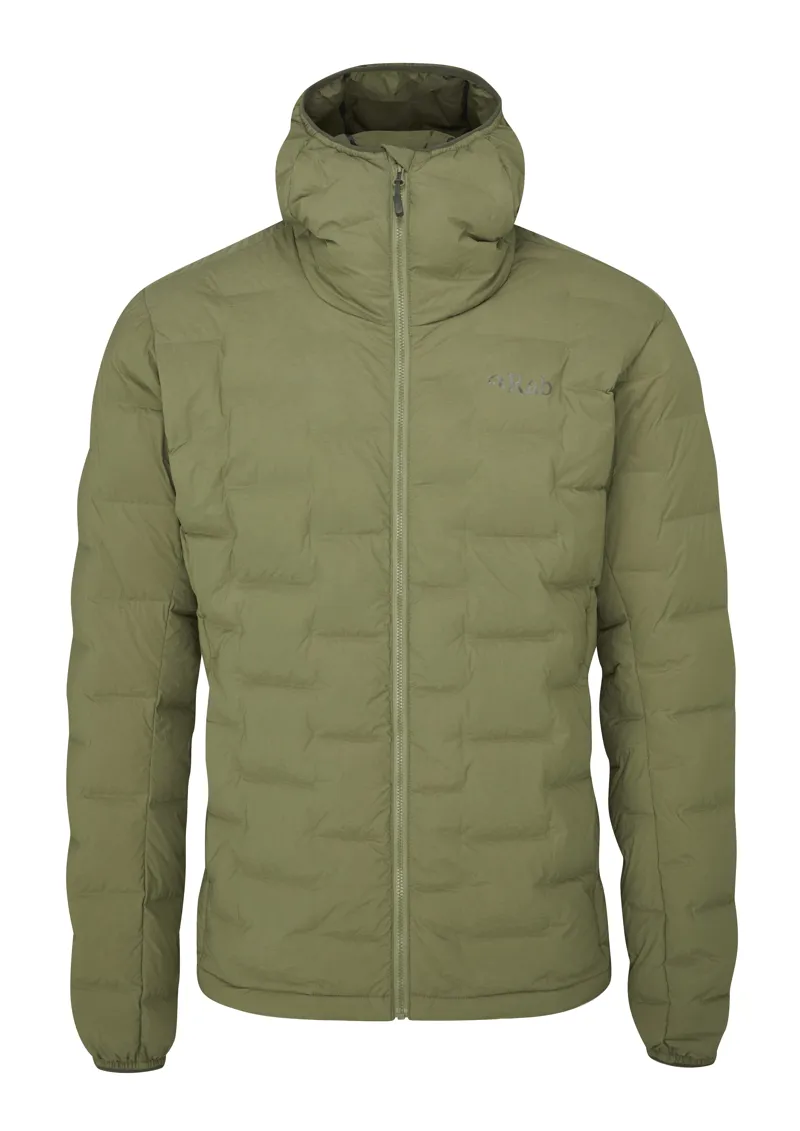 Rab Mens Cubit Stretch Down Hoody Chlorite Green