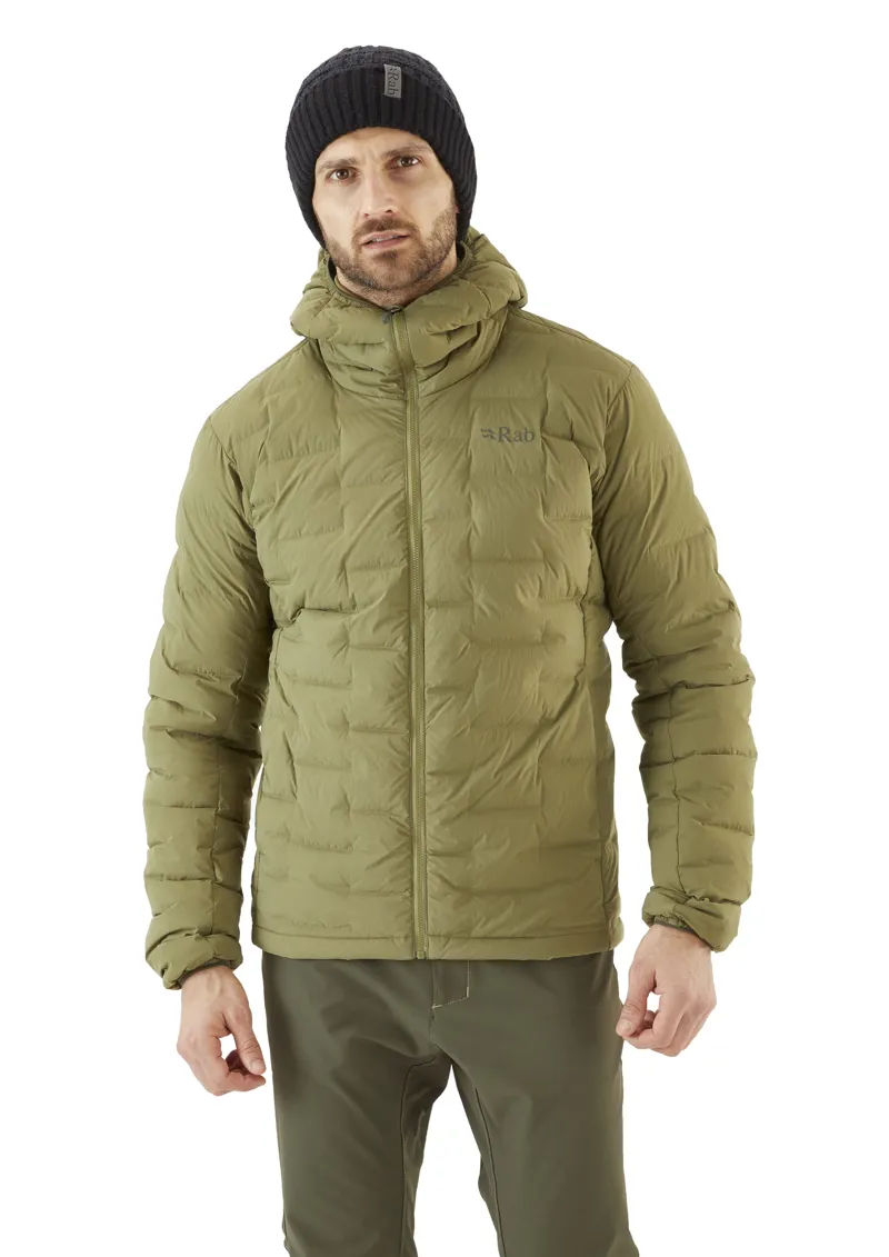 Rab Mens Cubit Stretch Down Hoody Chlorite Green