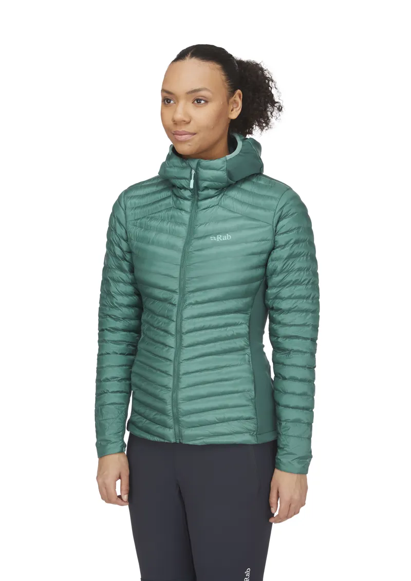 Rab Womens Cirrus Flex 2.0 Hoody Eucalyptus