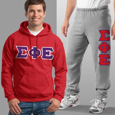 Sigma Phi Epsilon Hoodie and Sweatpants, Package Deal - TWILL