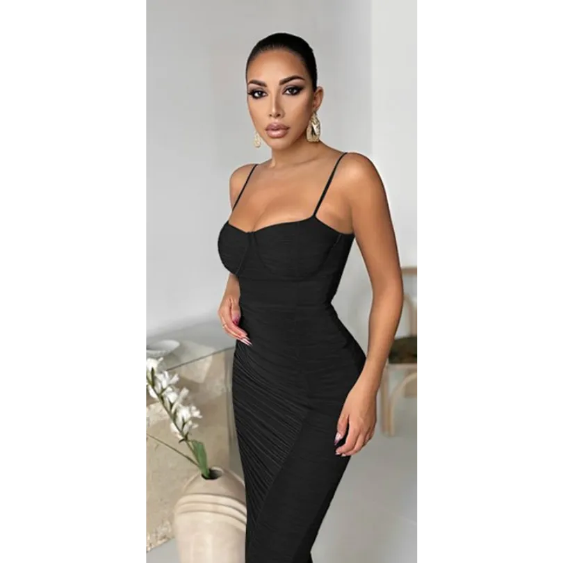 Sleeveless Elegant corset Dress