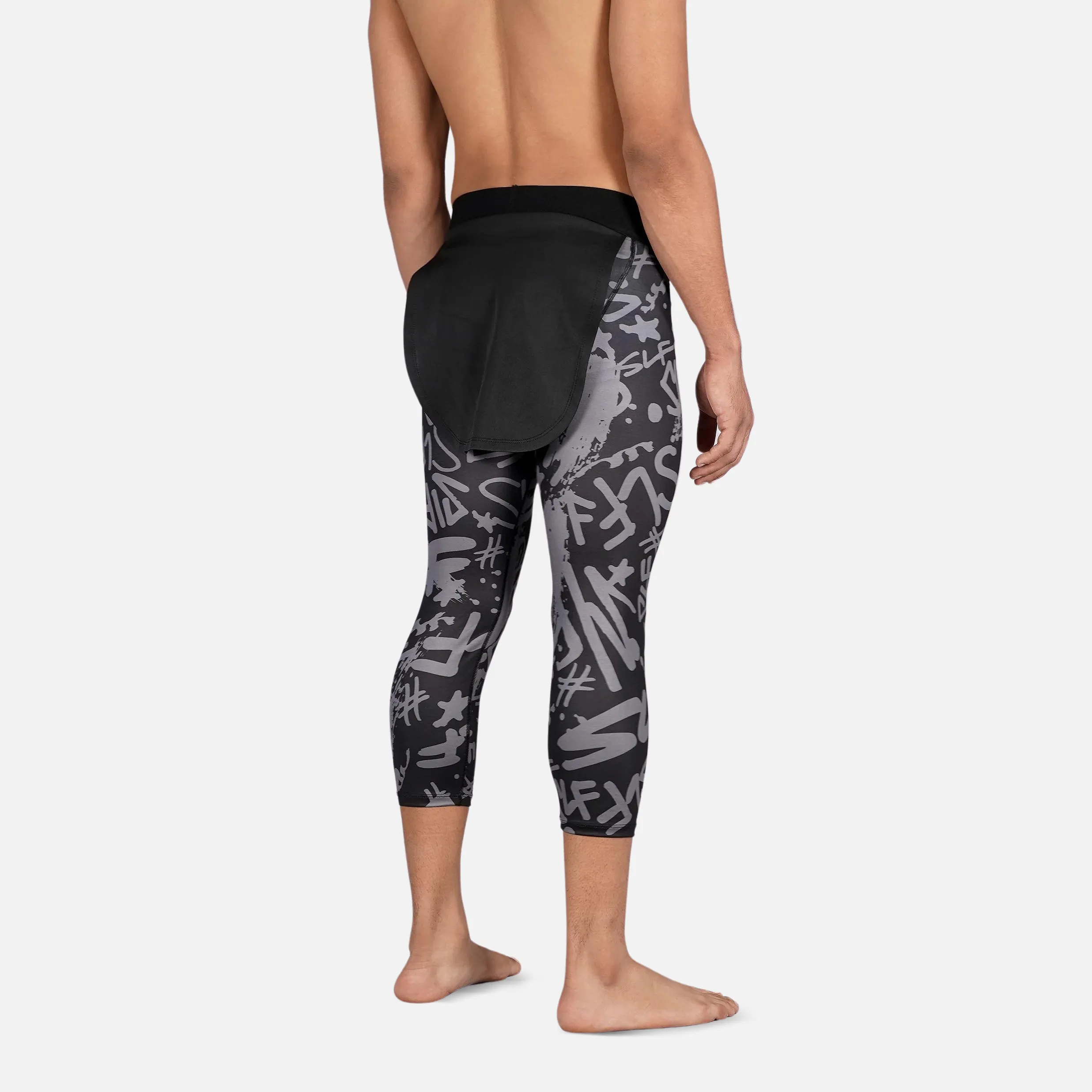 SLF Graffiti Brush 3/4 Tarzan Tights for men