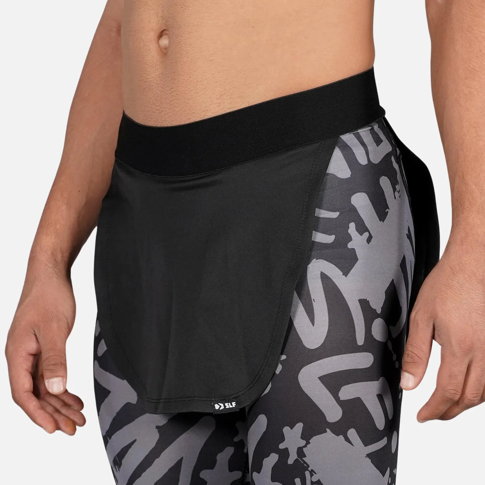 SLF Graffiti Brush 3/4 Tarzan Tights for men