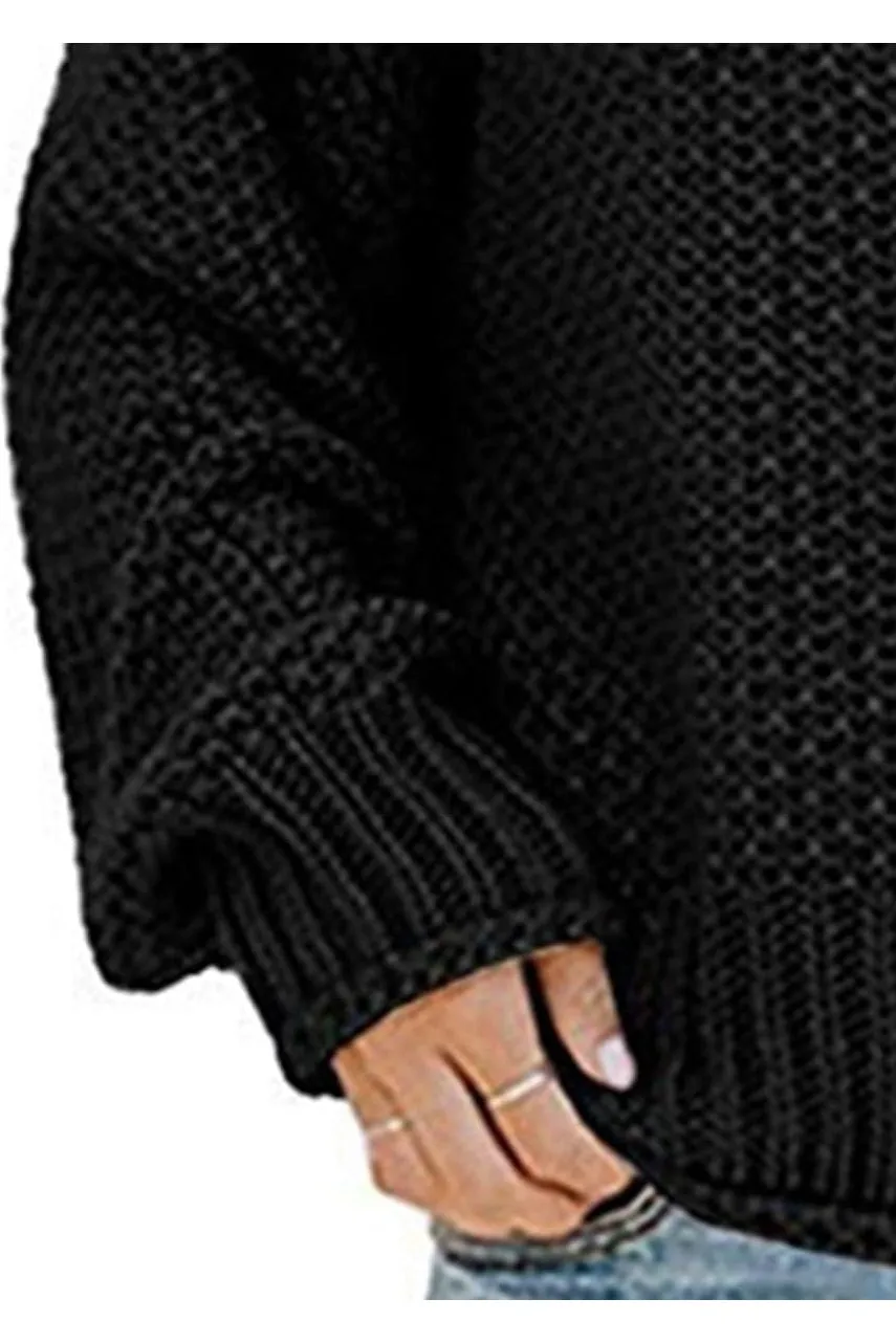 Sophie Turtleneck Dropped Shoulder Sweater