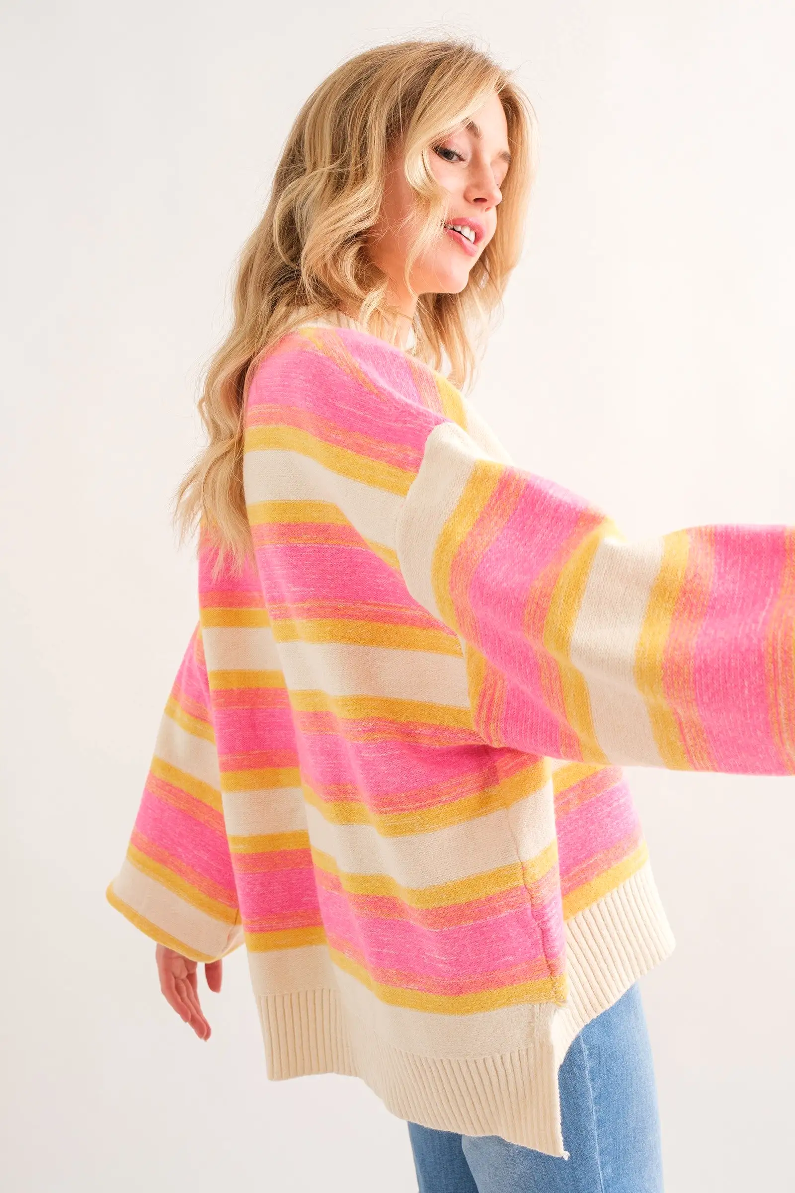 The Rosemary Striped Sweater