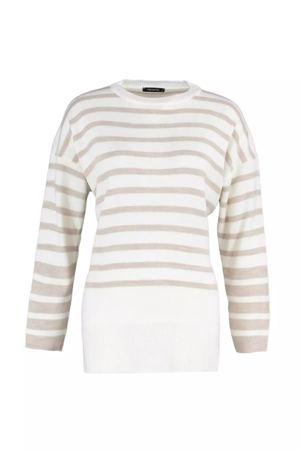 Trendyol Striped Knitted Sweater