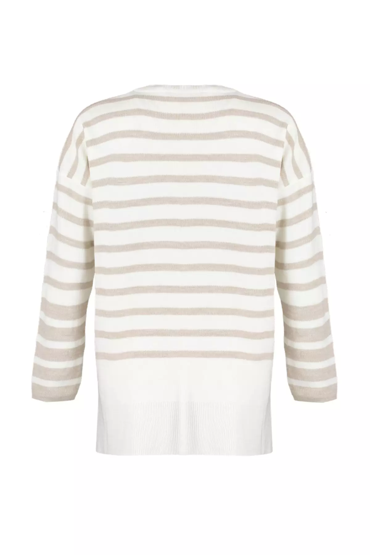 Trendyol Striped Knitted Sweater