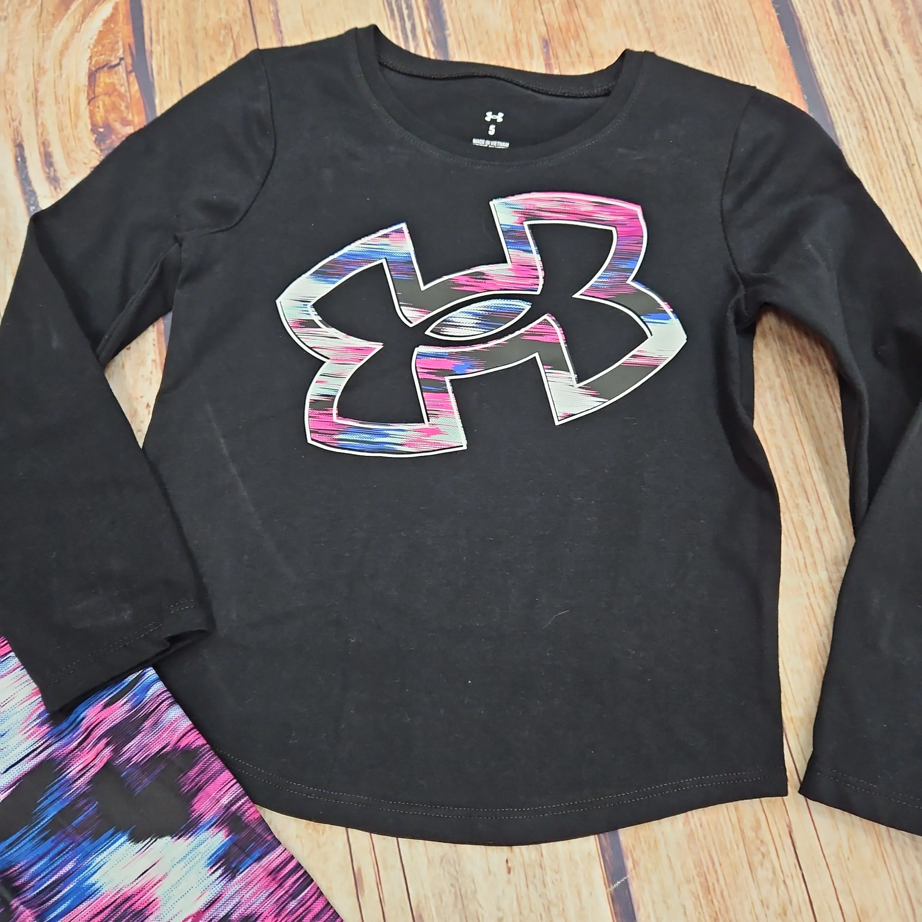 UA GLITCH LS LEGGING SET