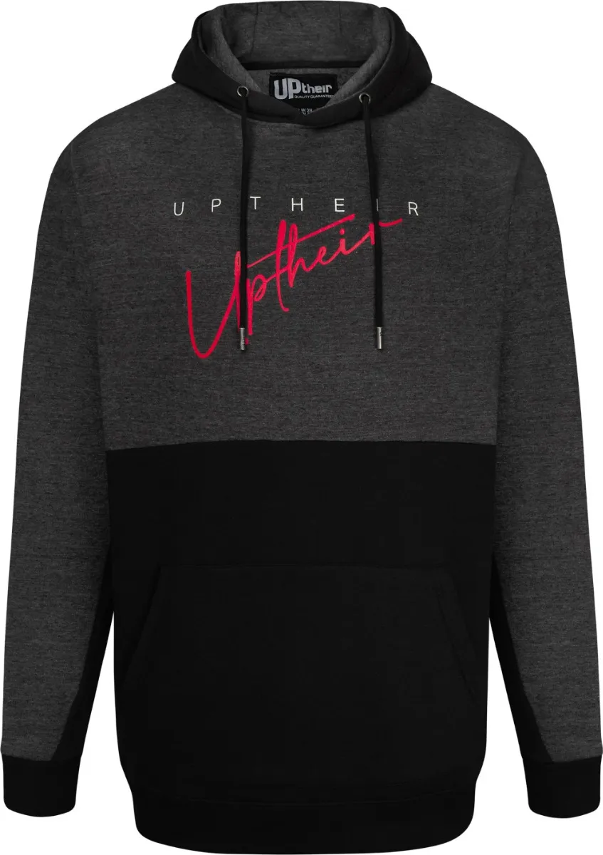 Uptheir To The Bone Zip Hoody, Overhead Hoody, Jogger & T-Shirt Set - Black