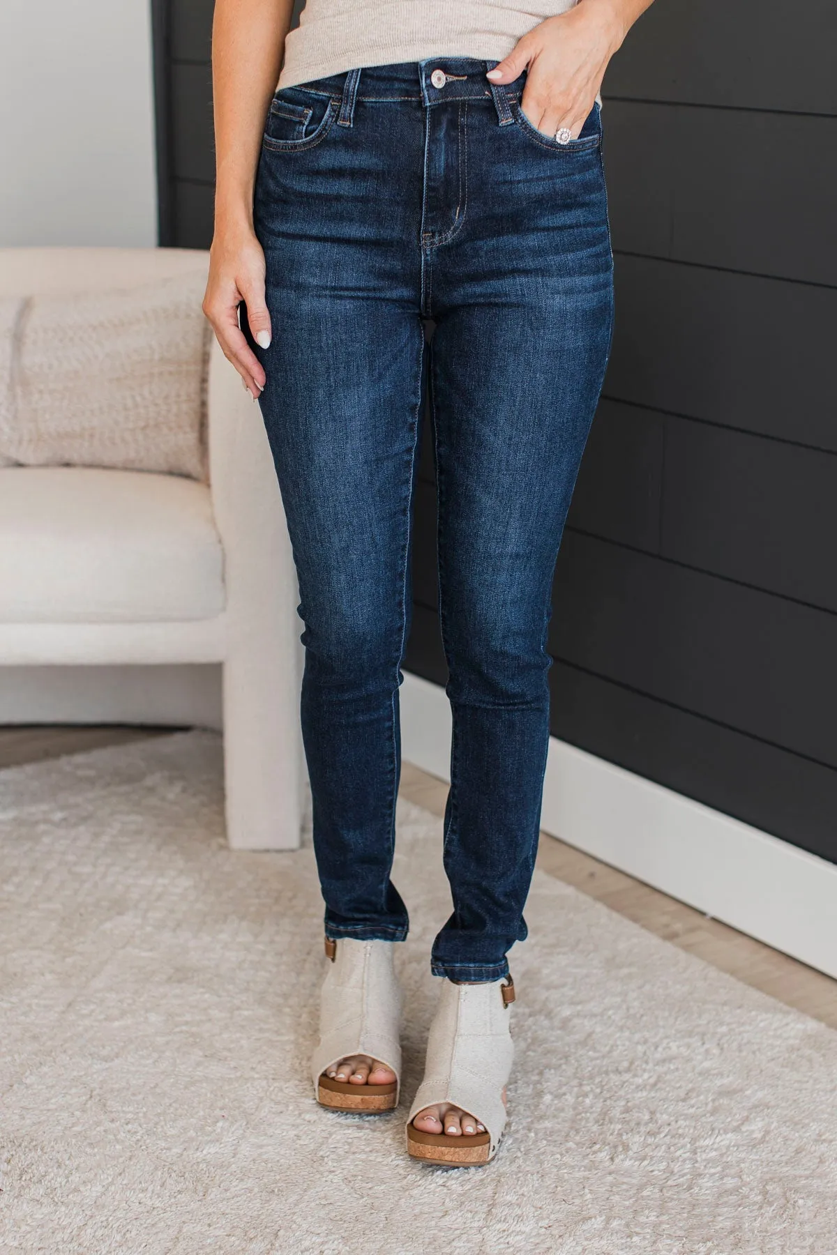 Vervet Skinny Jeans- Kaye Wash