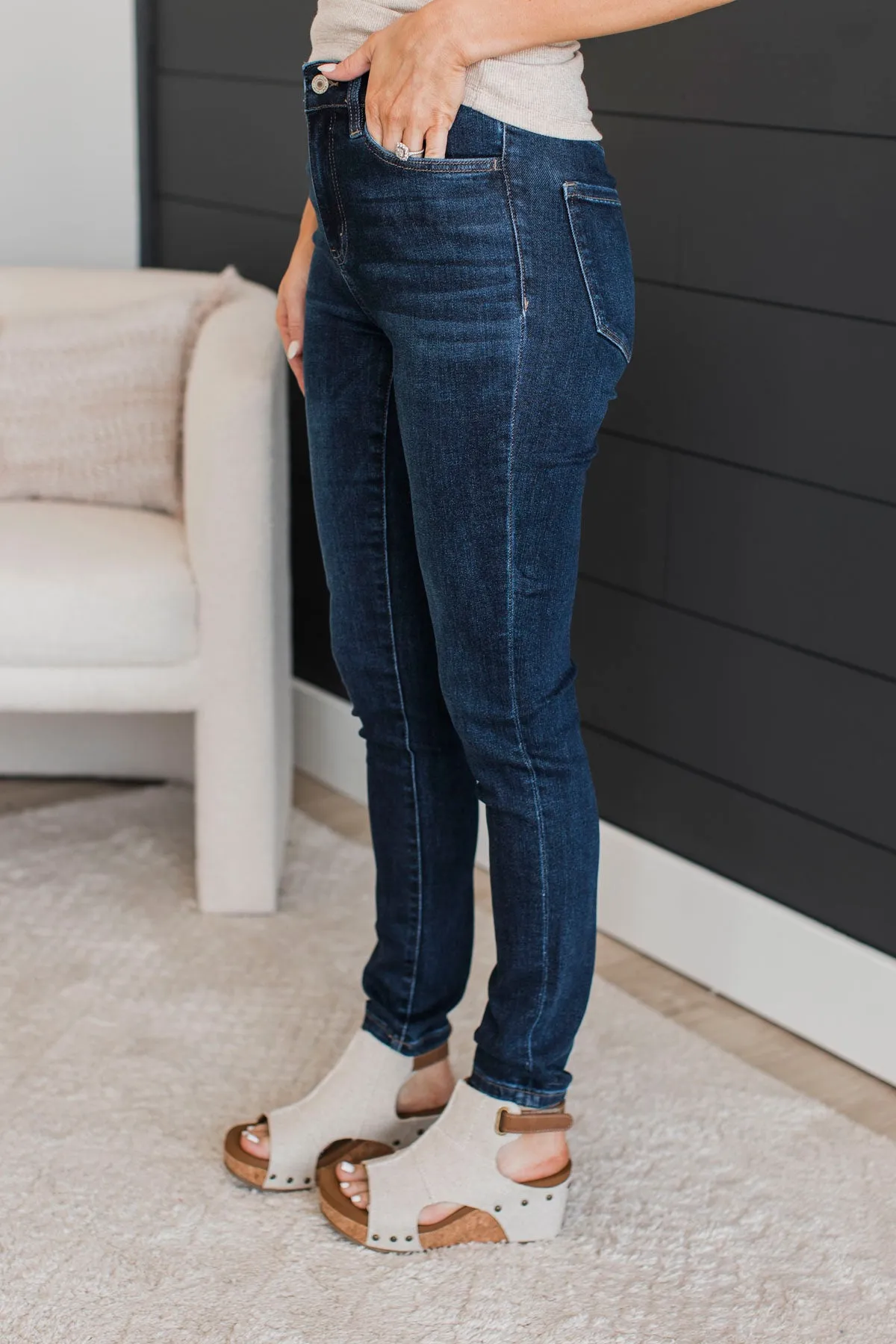 Vervet Skinny Jeans- Kaye Wash