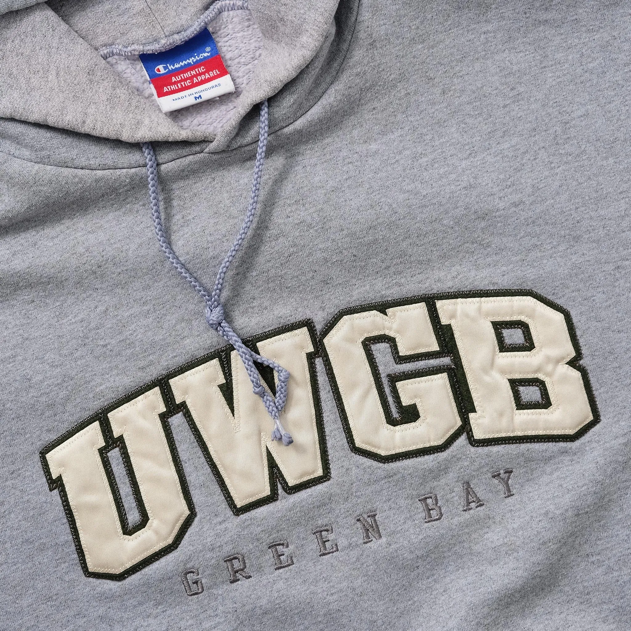 Vintage Champion UWGB Hoody Small