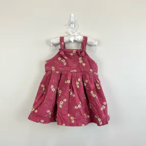 Vintage Gap Pink Floral Dress XL (18-24 Months)