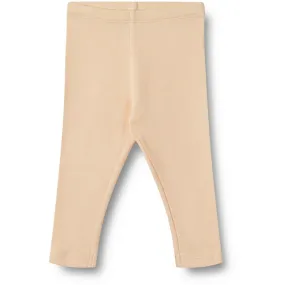 Wheat Pale Peach Rib Leggings Maddy