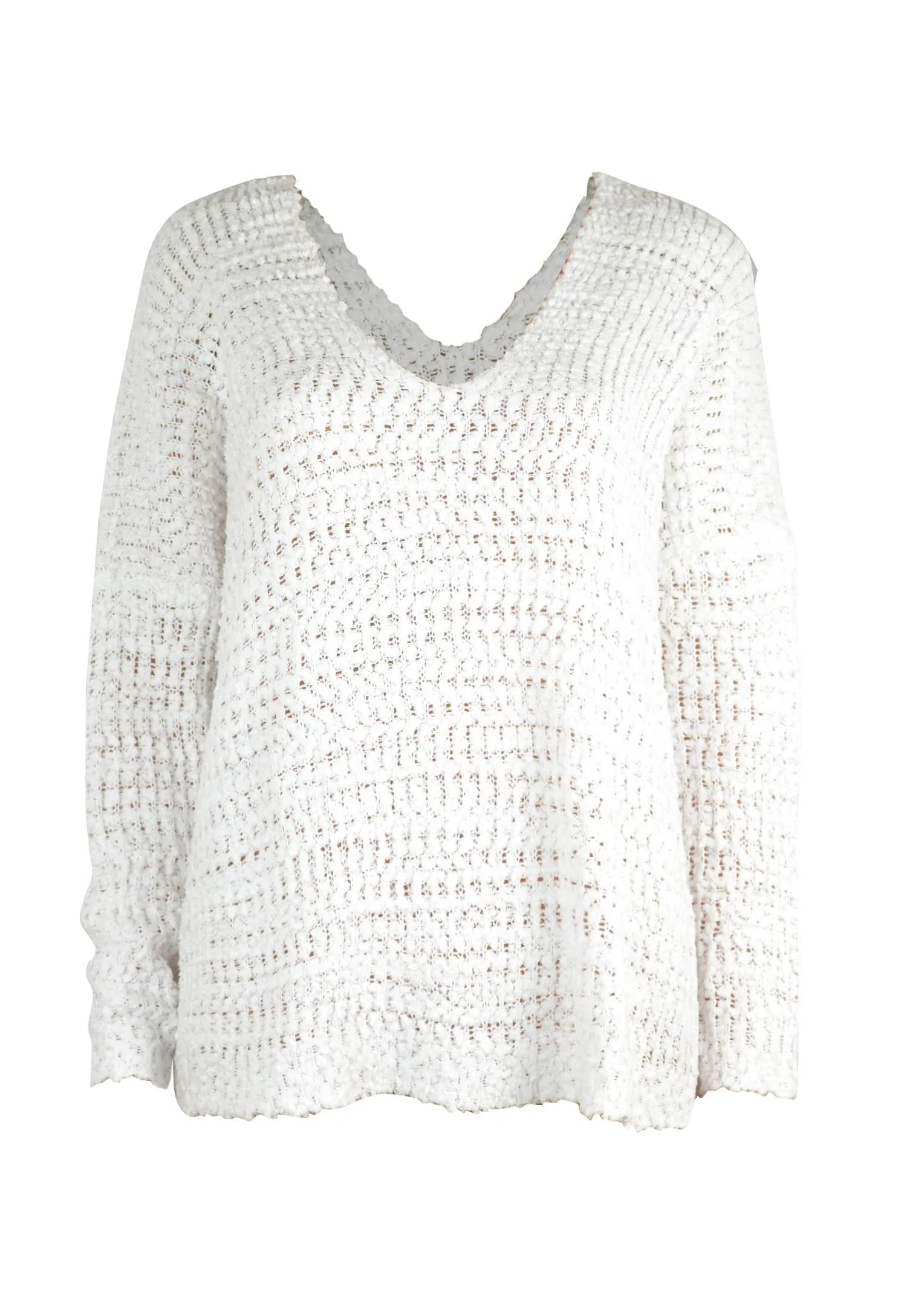 Willow Single Shoulder Long Sleeve Sweater