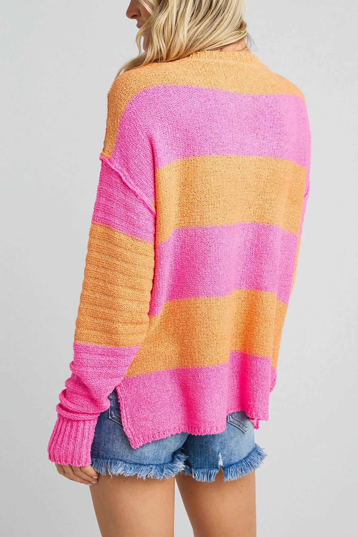 Wishlist Multi Striped Sweater