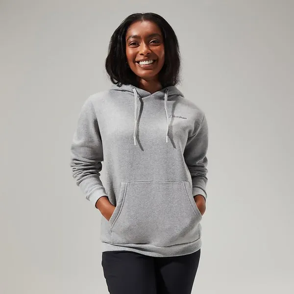 Women's Logo Hoody Dark Grey