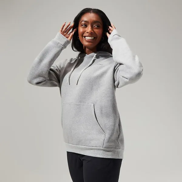 Women's Logo Hoody Dark Grey