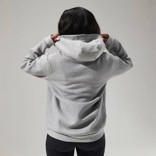 Women's Logo Hoody Dark Grey