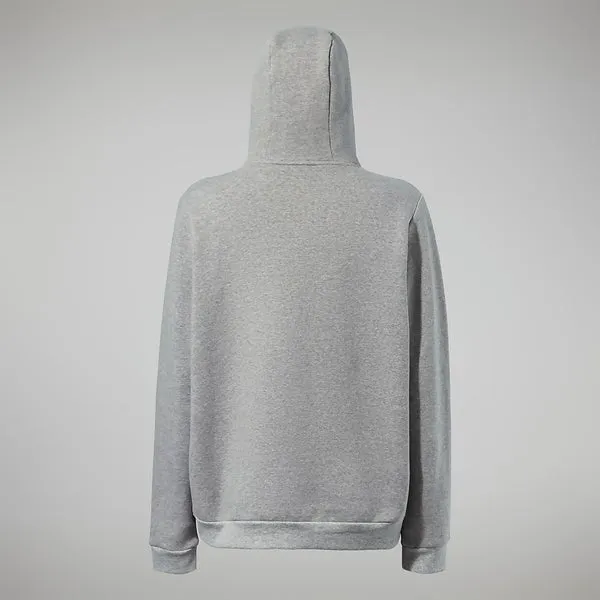 Women's Logo Hoody Dark Grey