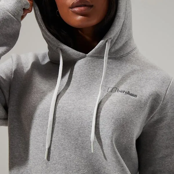 Women's Logo Hoody Dark Grey