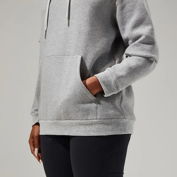 Women's Logo Hoody Dark Grey