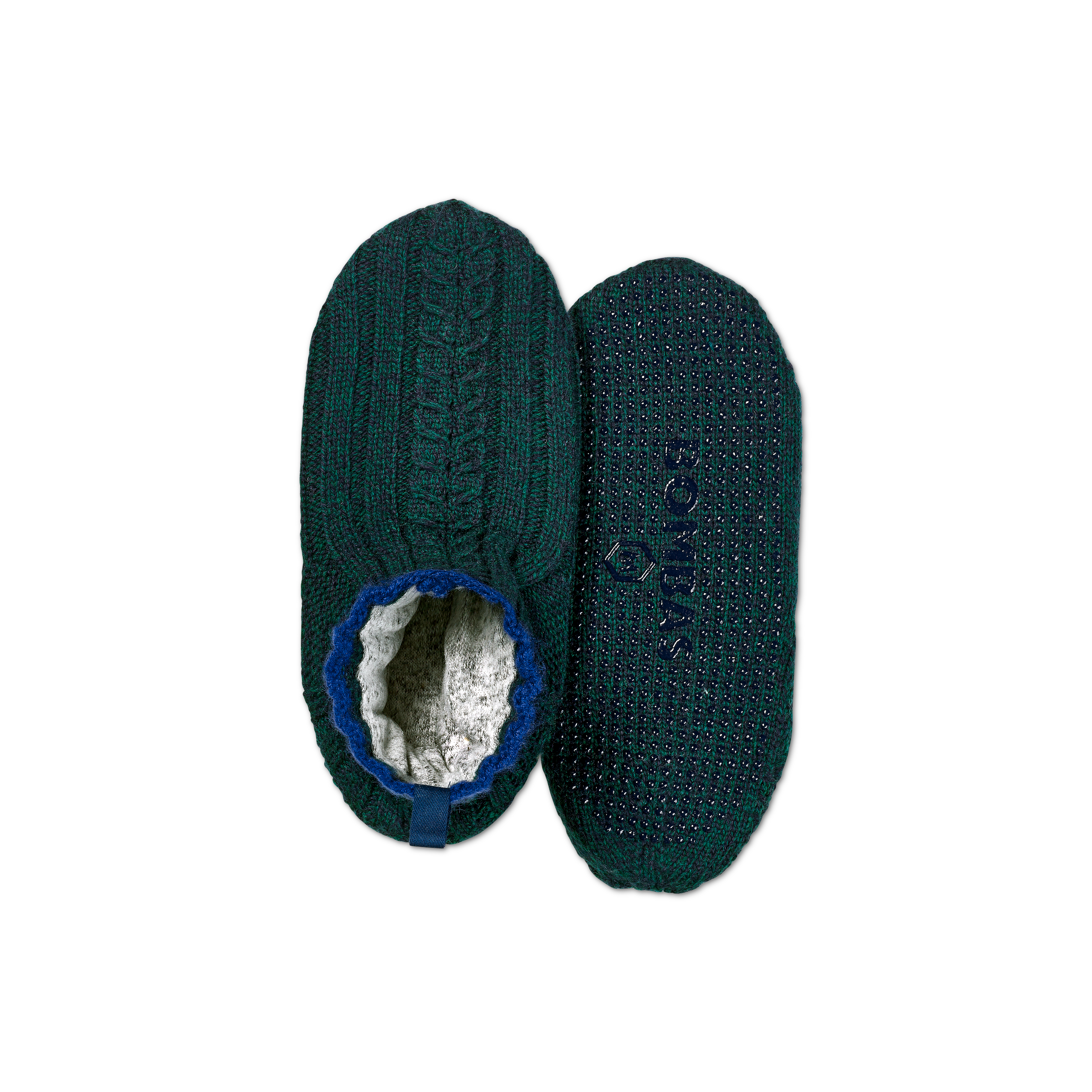 Women's Gripper Slipper Cable Knit