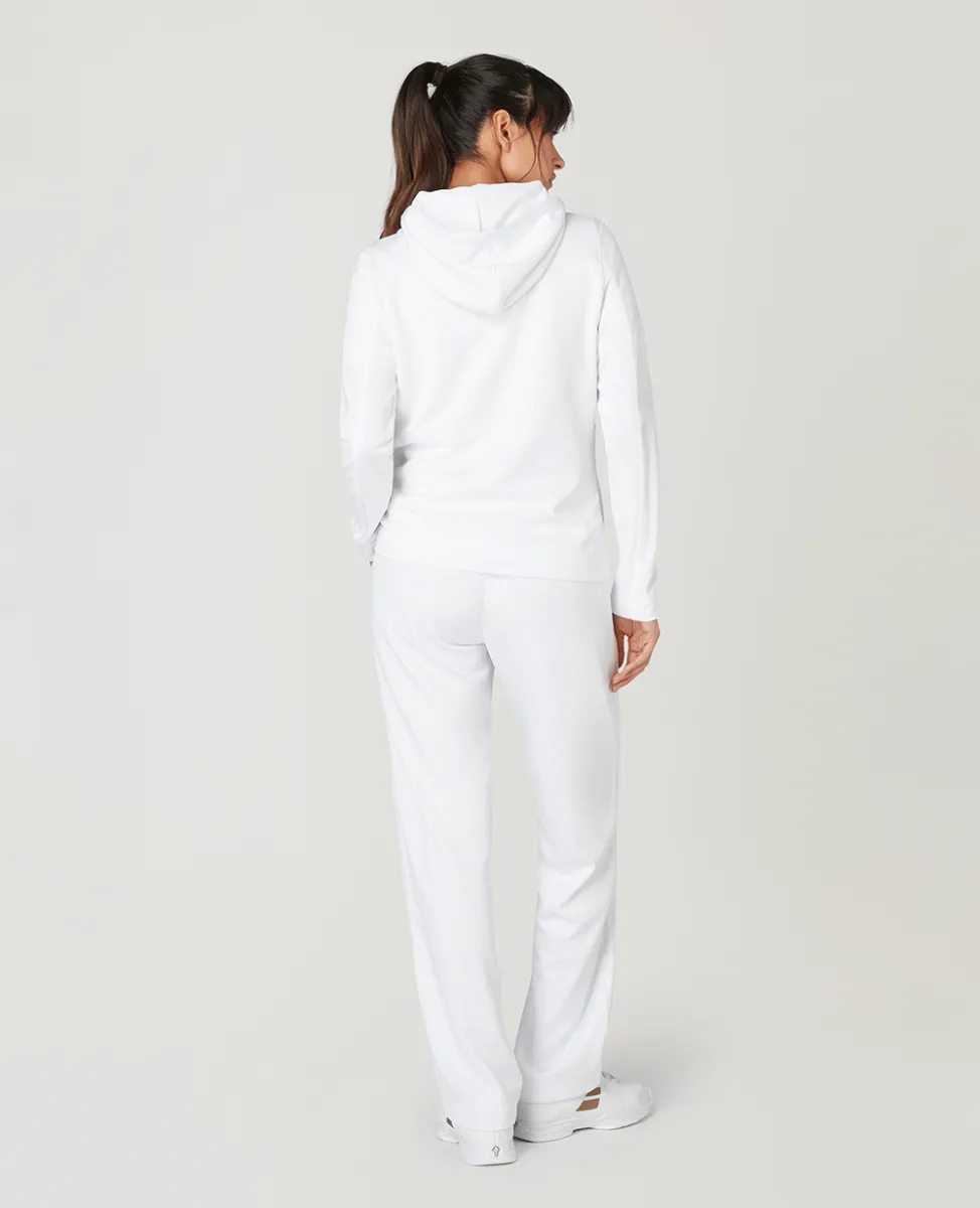 Womens Performance Hoody - White