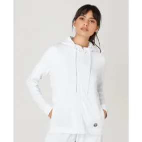 Womens Performance Hoody - White