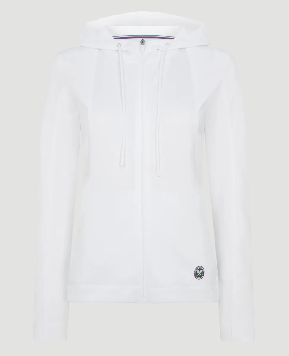 Womens Performance Hoody - White