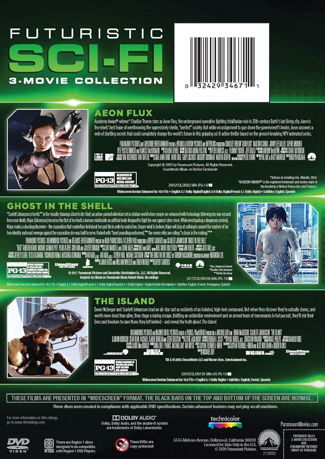 Futuristic Sci-Fi 3-Movie Collection - Image 2