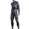 HAUTICO Premium Robotic Costumes for Men, Halloween Armor Costumes, Performance Cyborg Costumes, Superhero Costumes, Futuristic Bodysuits - Made to Order (S-M, Cyber Blue Armor)