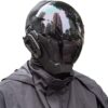 KYEDAY Punk Mask Cosplay for Men, Cosplay Halloween Mask Fit Party Music Festival Accessories