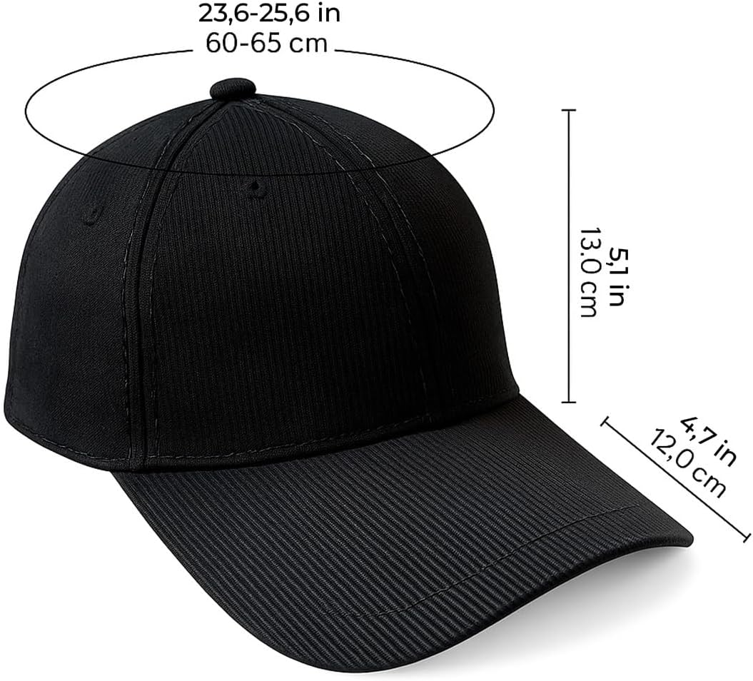 LED Hat \u2013 7 Color Light Up Baseball Cap, USB Rechargeable Fiber Optic Design for Rave, EDC Outfit, DJ & Cyberpunk Costume - Image 3