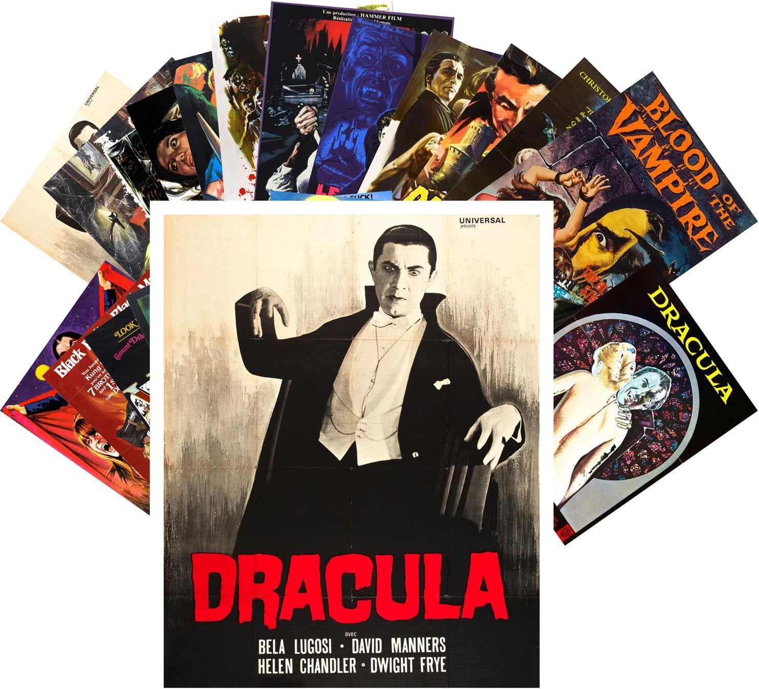 Vintage PostCards 24 pcs Vintage SciFi Comic Futuristic Art Magazine Magazine Covers - Image 28