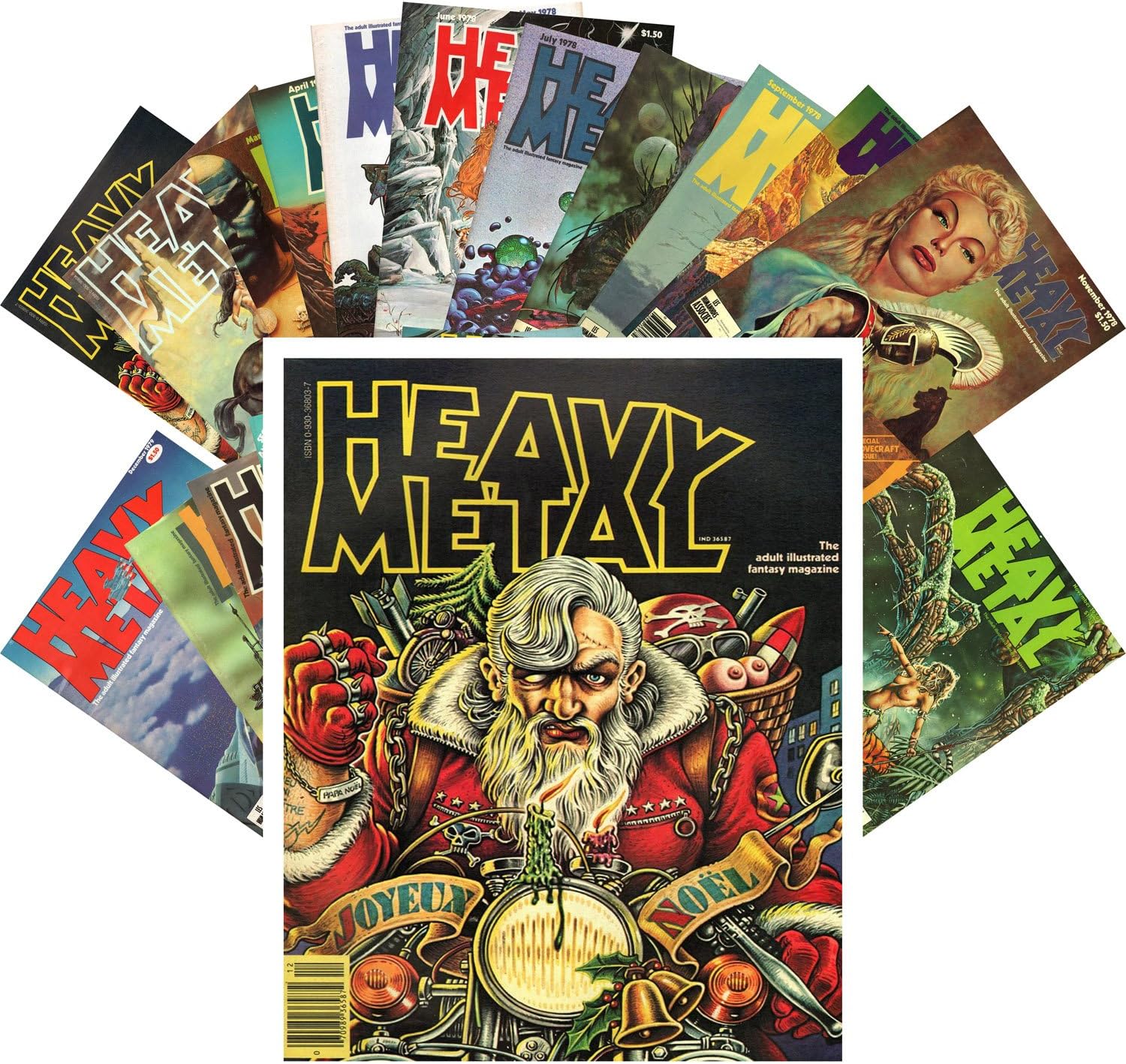 Vintage PostCards 24 pcs Vintage SciFi Comic Futuristic Art Magazine Magazine Covers - Image 22