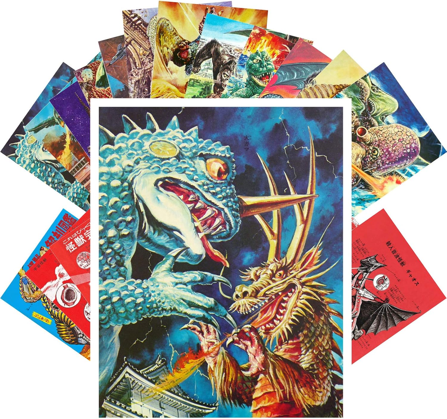 Vintage PostCards 24 pcs Vintage SciFi Comic Futuristic Art Magazine Magazine Covers - Image 8