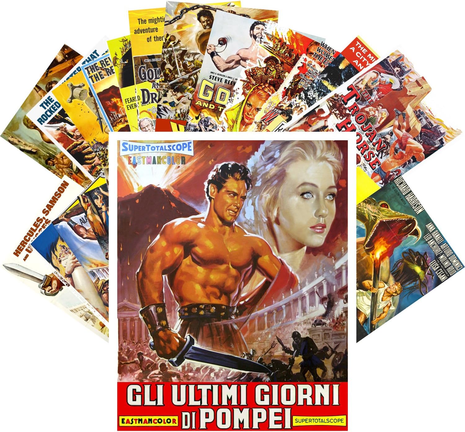 Vintage PostCards 24 pcs Vintage SciFi Comic Futuristic Art Magazine Magazine Covers - Image 4